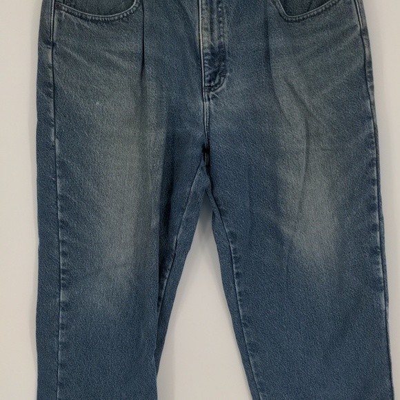 L.L. Bean Men's Comfort Waist Medium Wash Lined Straight Leg Jean Size 36 x 29 - Picture 6 of 15